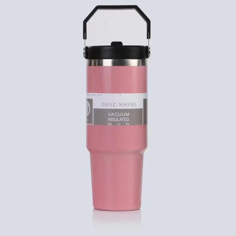 30oz Portable Ice Bullion Cup 304 stainless steel insulated cold coffee cup Portable car cup wholesale