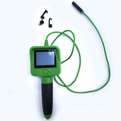 Endoscope Camera With 2.4 Inch Color Liquid LCD Screen 1.2m Gooseneck Cable Handheld Monitor Tube Inspection Borescope Camera