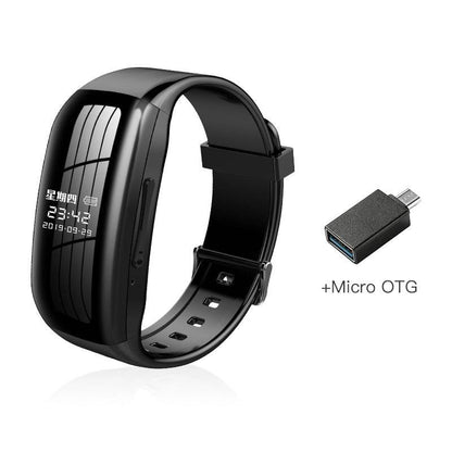 D5 One Touch Recording Pen Working Intelligent HD Noise Reduction Recording Bracelet - MarvelouStoree