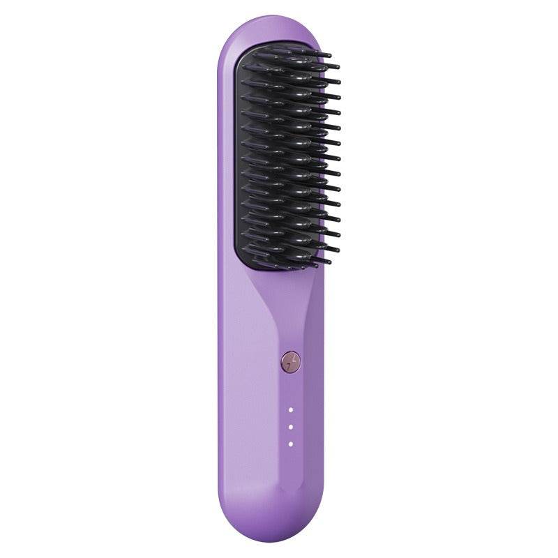 Household and business travel wireless portable electric heating small shape straightening comb - MarvelouStoree