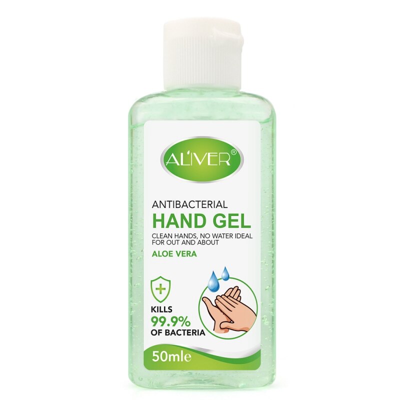 Hand Sanitizer Gel Bacteriostatic Gel Disinfection Sterilization Liquid Hand Soap Portable No-wash 50ML