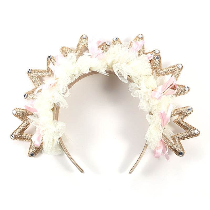 Fashion Fabric Crown Hair Hoops for Women - MarvelouStoree