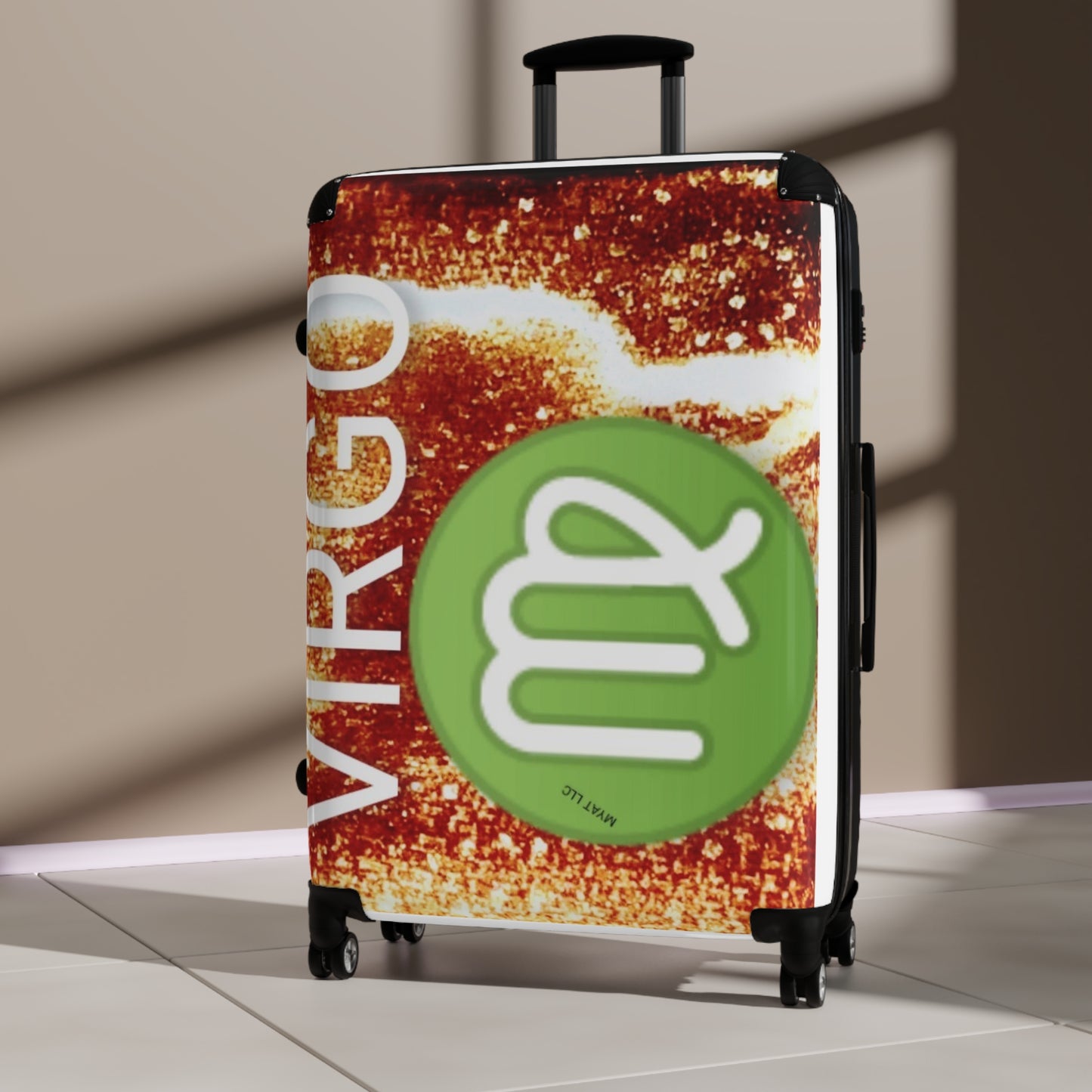 Suitcase travel bag zodiac sign