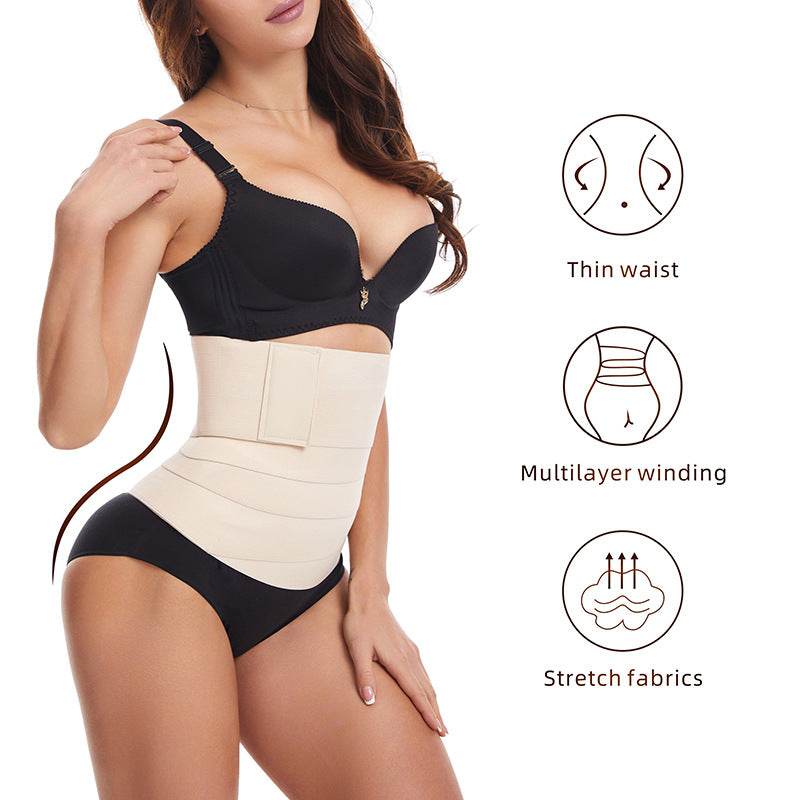 Postpartum Body Sculpting One-Piece Bodysuit Abdomen Pants Beauty Body Clothing Waist Waist-Lifting Pants Support Chest Gather One Piece Vest - MarvelouStoree