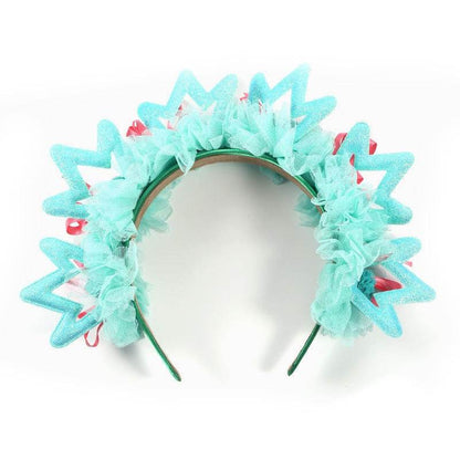 Fashionable new fabric crown hairband for women - MarvelouStoree