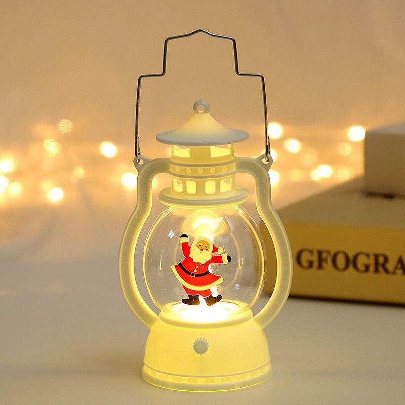 Christmas Decorations Cake Baking LED Children's Handheld Small Lanterns Night Light Ornament