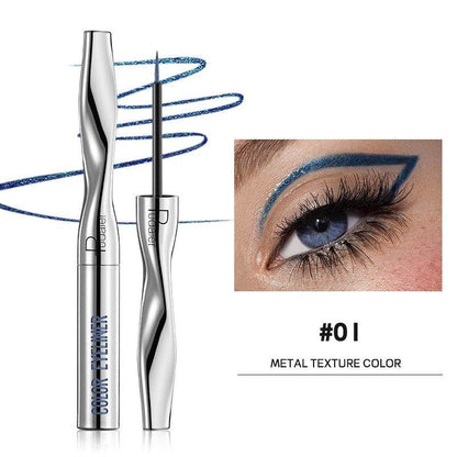 Makeup Pudaier eyeliner long-lasting waterproof eyeliner pen ultra-fine color liquid eyeliner - MarvelouStoree