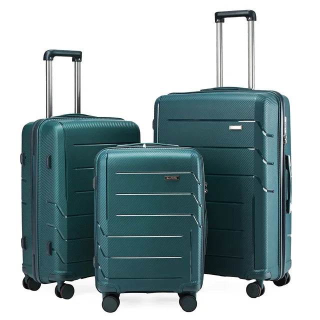 3pcs Travel Suitcase Men Carry-On Luggage Sets, TSA Women Suitcase Rolling Luggage Trolley Case 20 24 28Inch Cabin Suitcase Sets - MarvelouStoree