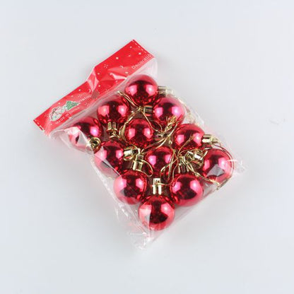 3cm Christmas Ball Electroplating Ball Bright Light Ball Christmas Tree Decoration Christmas