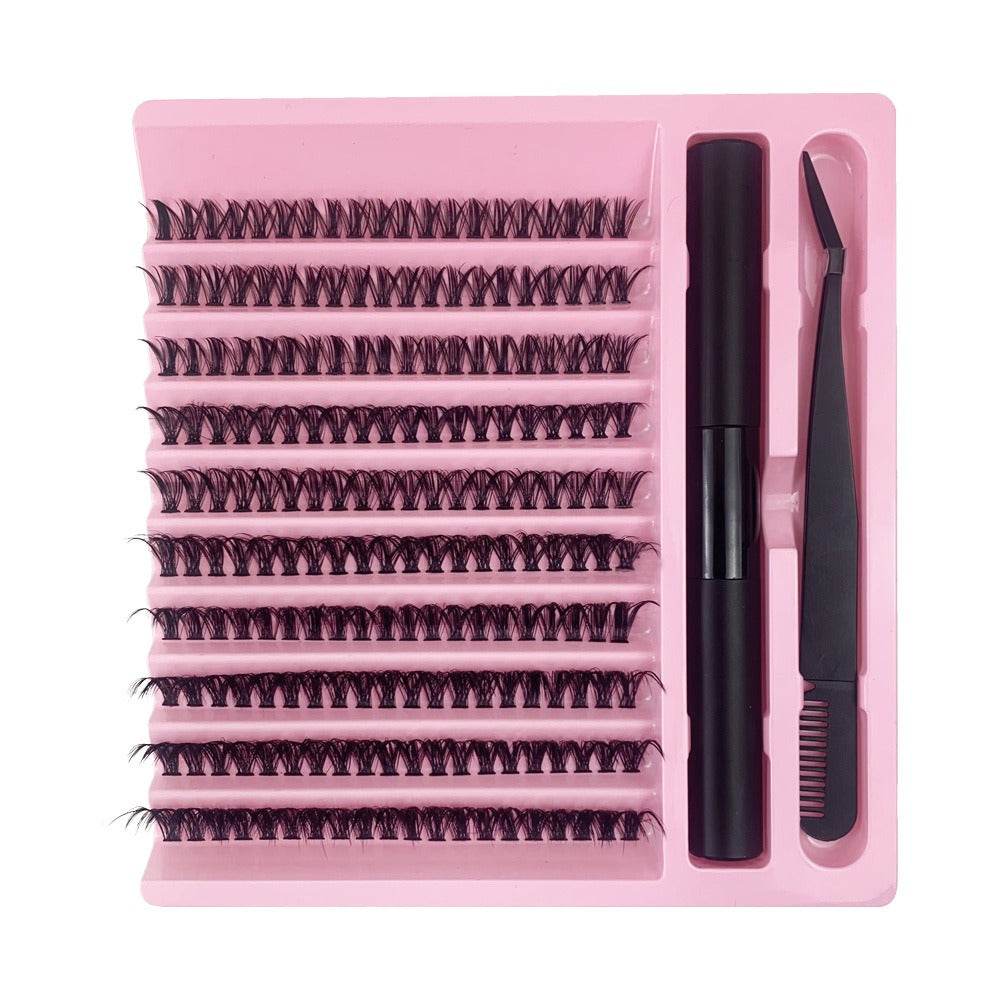 Self-grafting Single Cluster Eyelash Set - MarvelouStoree