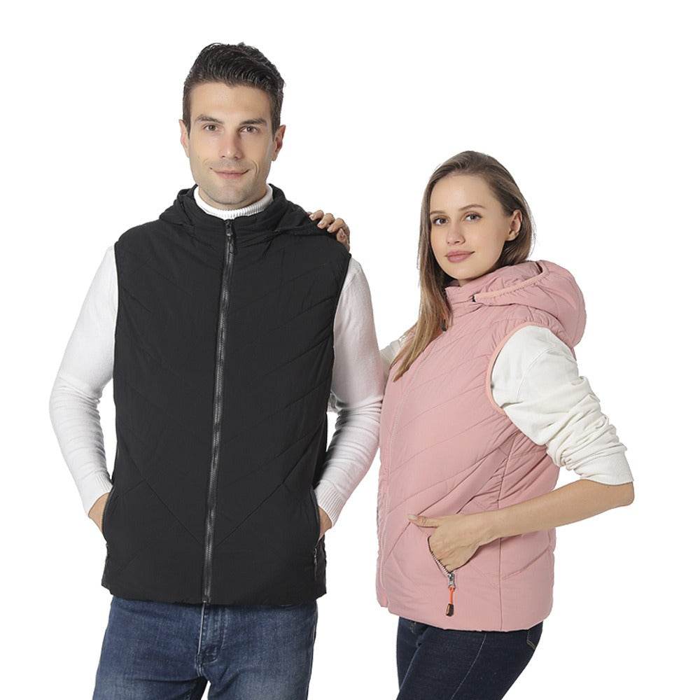 Hot vest for men and women, heating suit with constant temperature heating, couple's vest - MarvelouStoree