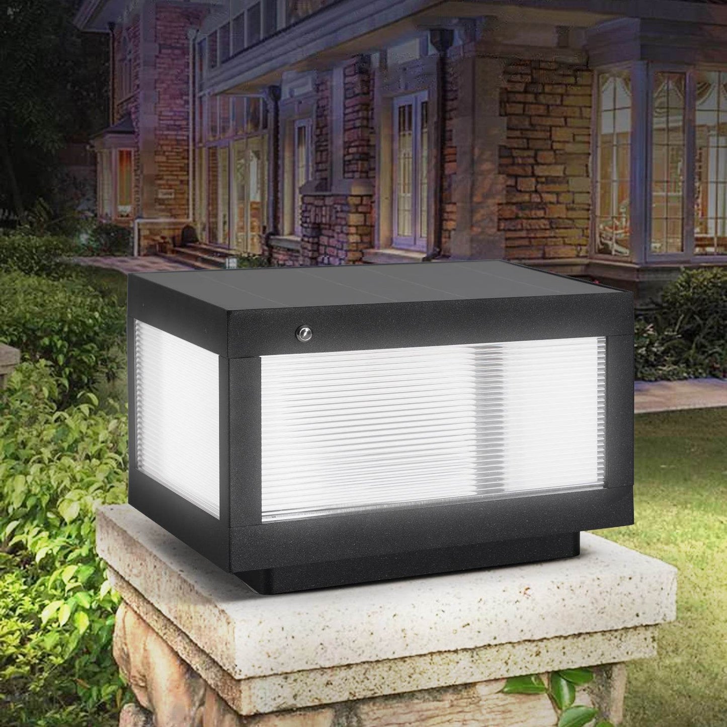 Solar Wall Lamp With Dimmable LED