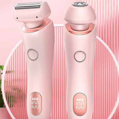 Hair removal device for women dual headed shaving device private hair trimmer electric hair scraper women's hair removal device