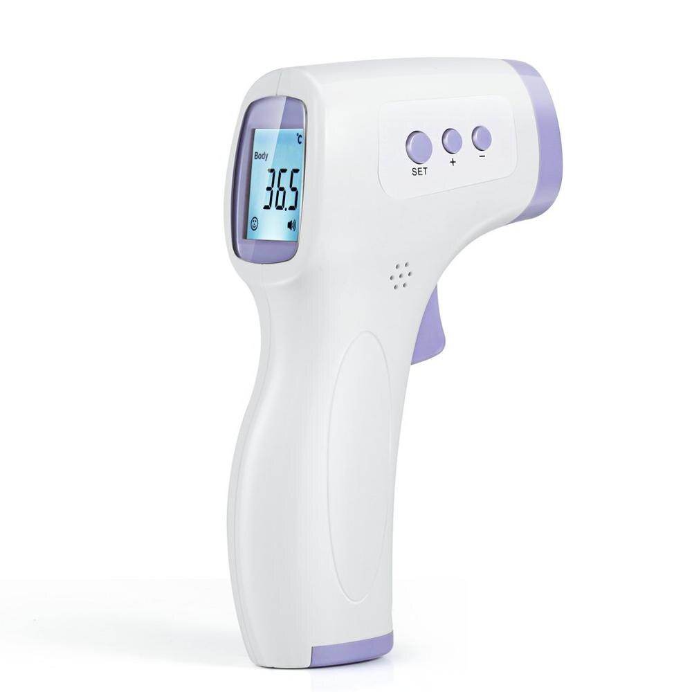 Non-Contact Adult Kids Body Forehead Infrared Thermometer Gun Medical Digital Thermometer Laser Temperature Measurement Tool - MarvelouStoree