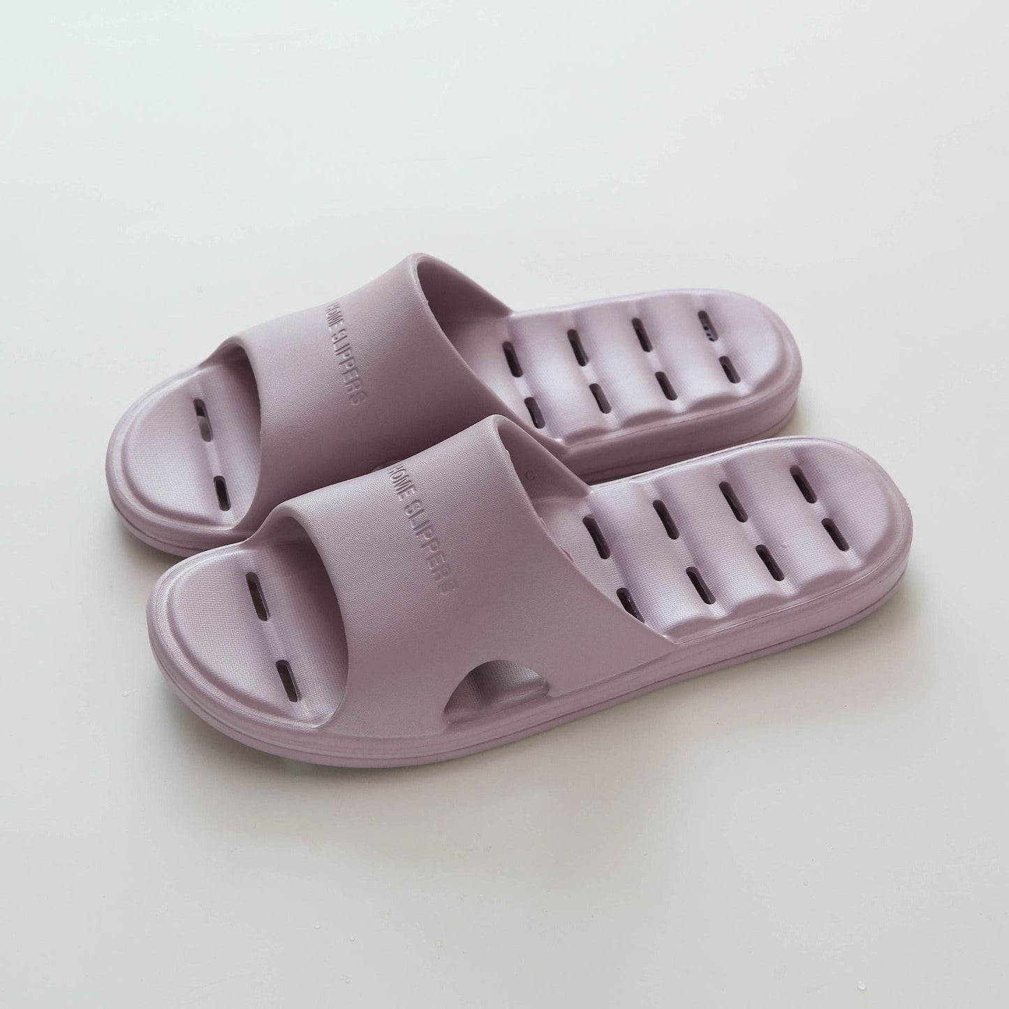 New EVA Home Slippers Summer Soft Couple Deodorant Hollow Leakage Sandals Anti-Slip Bathroom Slippers - MarvelouStoree