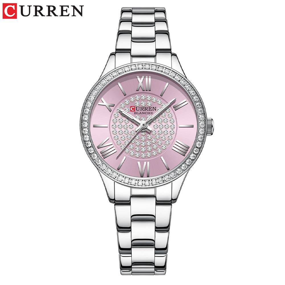 Ladies Watch Fashion Steel Band Watch Casual Ladies Watch Quartz Watch Watch - MarvelouStoree