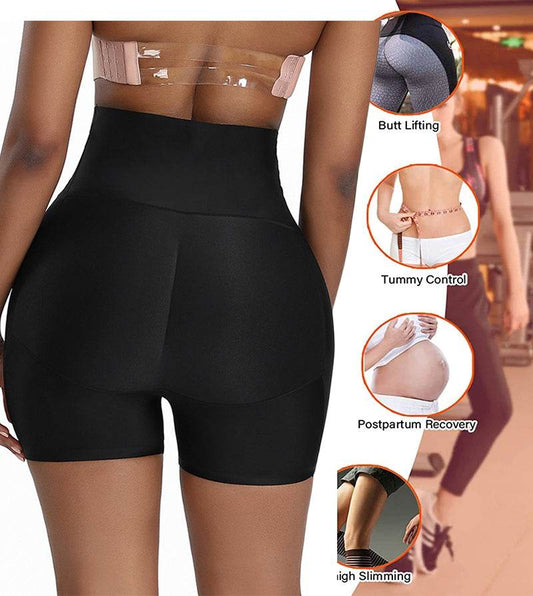 One Piece Hip Lifting Pants Fake Ass Body And Buttocks Artifact Plump Buttocks Sexy Body Sculpting High Waist Belly Pants - MarvelouStoree