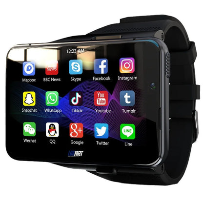 4G Wifi Smart Watch 2.88 Inches HD Screen Detachable RAM 4GB ROM 64GB 13MP Camera 2300mah Battery GPS Google Play Smartwatch Man