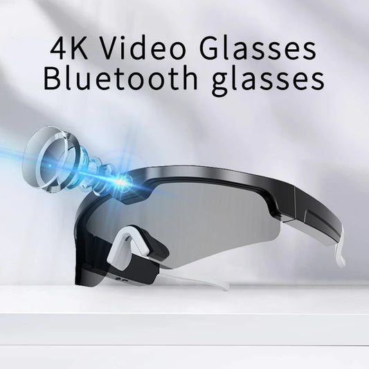 4K Mini HD Glasses Camera, Mini Sports Glasses Camera, Bicycle Recorder, Polarized Sunglasses, Bluetooth Glasses