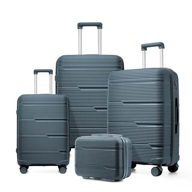 4pcs Travel Suitcase New Durable Luggage Sets Rolling Luggage TSA Lock Carry On Luggage Boarding Trolley Case 13 20 24 28 inch - MarvelouStoree