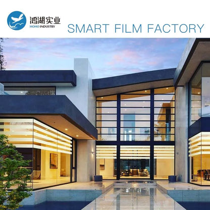 5.9"X5.9"/15x15cm Smart PDLC Smart Tint Window Film Power Window Electrochromic Film Switchable Glass Vinyl