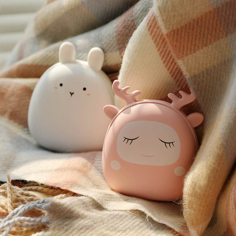 Time Show Elf Hand Warmer Deer Plough Rabbit Gore Mobile Power Charging Warmer Hand Warmer - MarvelouStoree