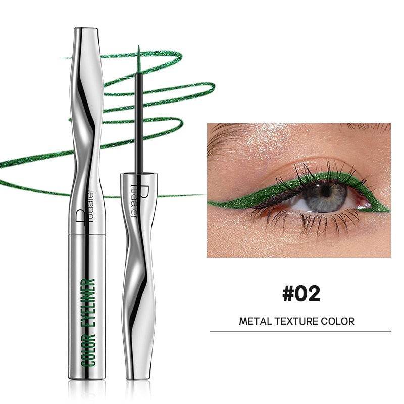 Makeup Pudaier eyeliner long-lasting waterproof eyeliner pen ultra-fine color liquid eyeliner - MarvelouStoree