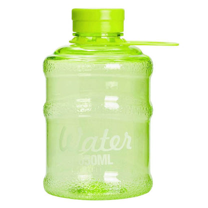 650ml Larg Size Sports Water Bottle Portable Plastic Spray Bottle Leakproof Travel Cup - MarvelouStoree