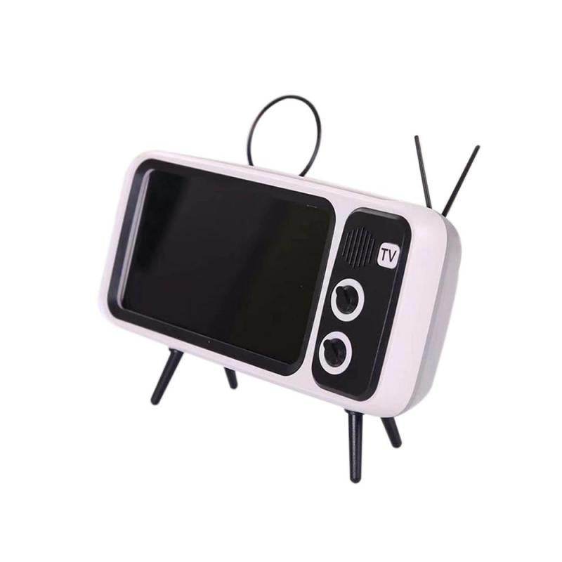 Retro TV Mobile Phone Screen Stand Cell Phone Mounts Holder for 4.7-5.5in mini Waterproo Mobile Phone Screen for Smart Phone - MarvelouStoree