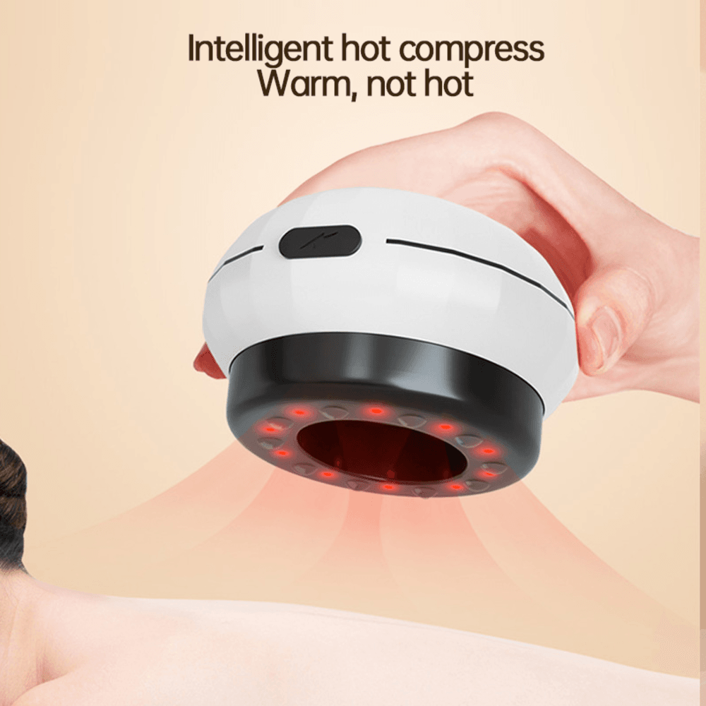 12 Levels Electric Intelligent Scraping Cupping Device Household Wireless Cup Instrument Painless Dredge Meridians Health Care - MarvelouStoree