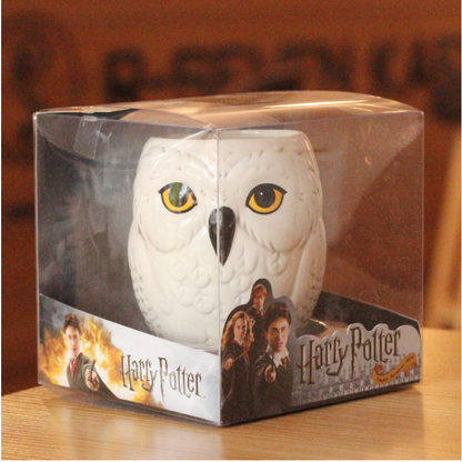 Harry Potter owl Mug 3D solid modeling owl ceramic coffee cup hedwigo