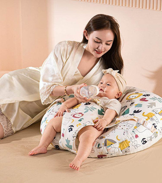 Safe pillow baby anti-vomiting slope pillow baby feeding anti-overflow pillow - MarvelouStoree