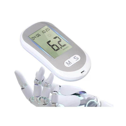 Easy Use Blood Glucose Meter Glucometer Digital Blood Glucose Meter Glucometre with Blood Glucose Test Strips - MarvelouStoree