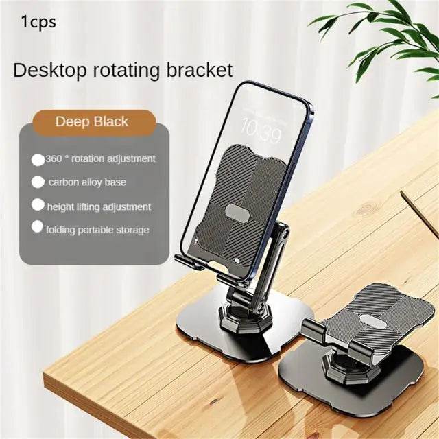 Mobile desktop stand rotatable foldable TV series tablet phone stand - MarvelouStoree