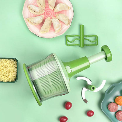 Household Meat Grinder Egg Beater Garlic Masher Multi-Function Cooking Machine Vegetable Dehydrator - MarvelouStoree