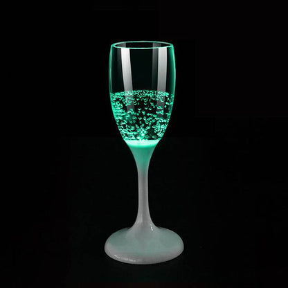 Creative Water Sensing Wedding luminous Glasses cup Party Supplies Novelty LED Light Up Wine bottles for Party Club Bar Drinking - MarvelouStoree