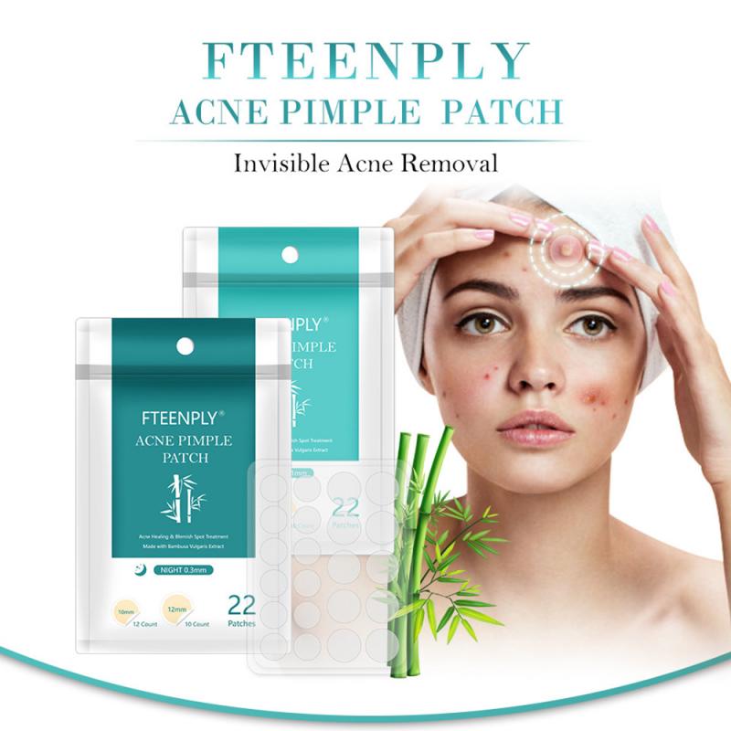 22Pcs/Sheet Acne Pimple Patch Invisible Acne Stickers Blemish Treatment Acne Master Pimple Remover Tool Skin Care