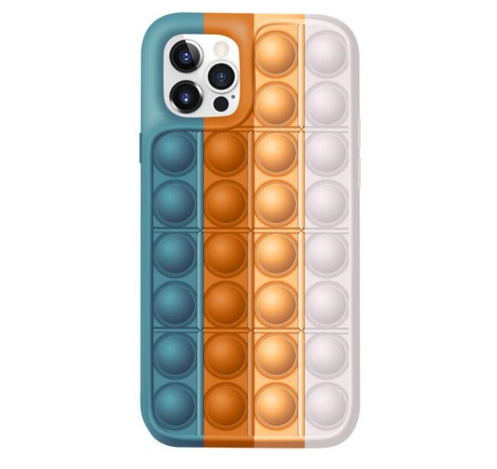 Best phone case Mini Tabletop Game Push Pop phone cover Silicone Rodent Pioneer Thinking for iPhone 12