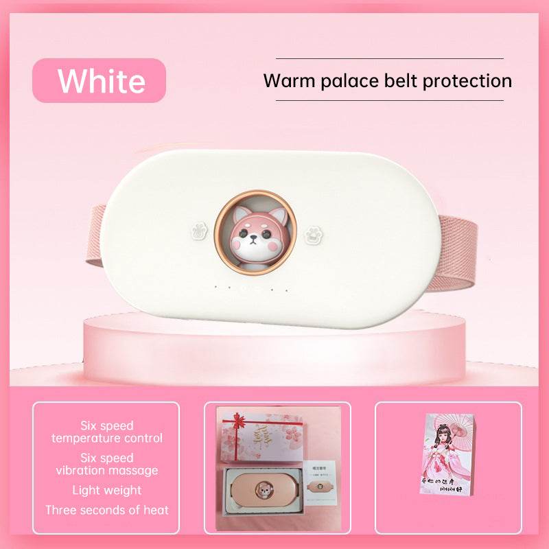 Warm palace belt constant temperature electric heating waist protection female menstrual aunt's magical massage device - MarvelouStoree