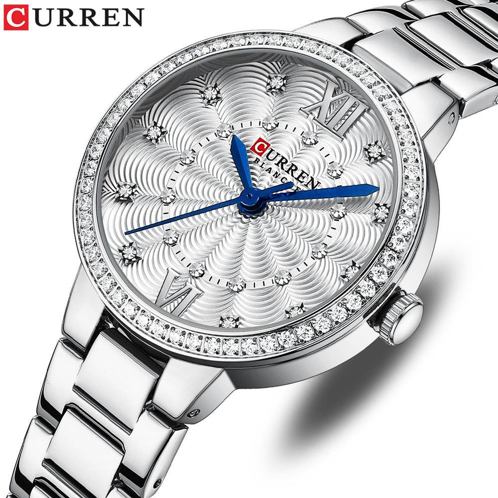 Ladies Watch Fashion Steel Band Watch Casual Ladies Watch - MarvelouStoree