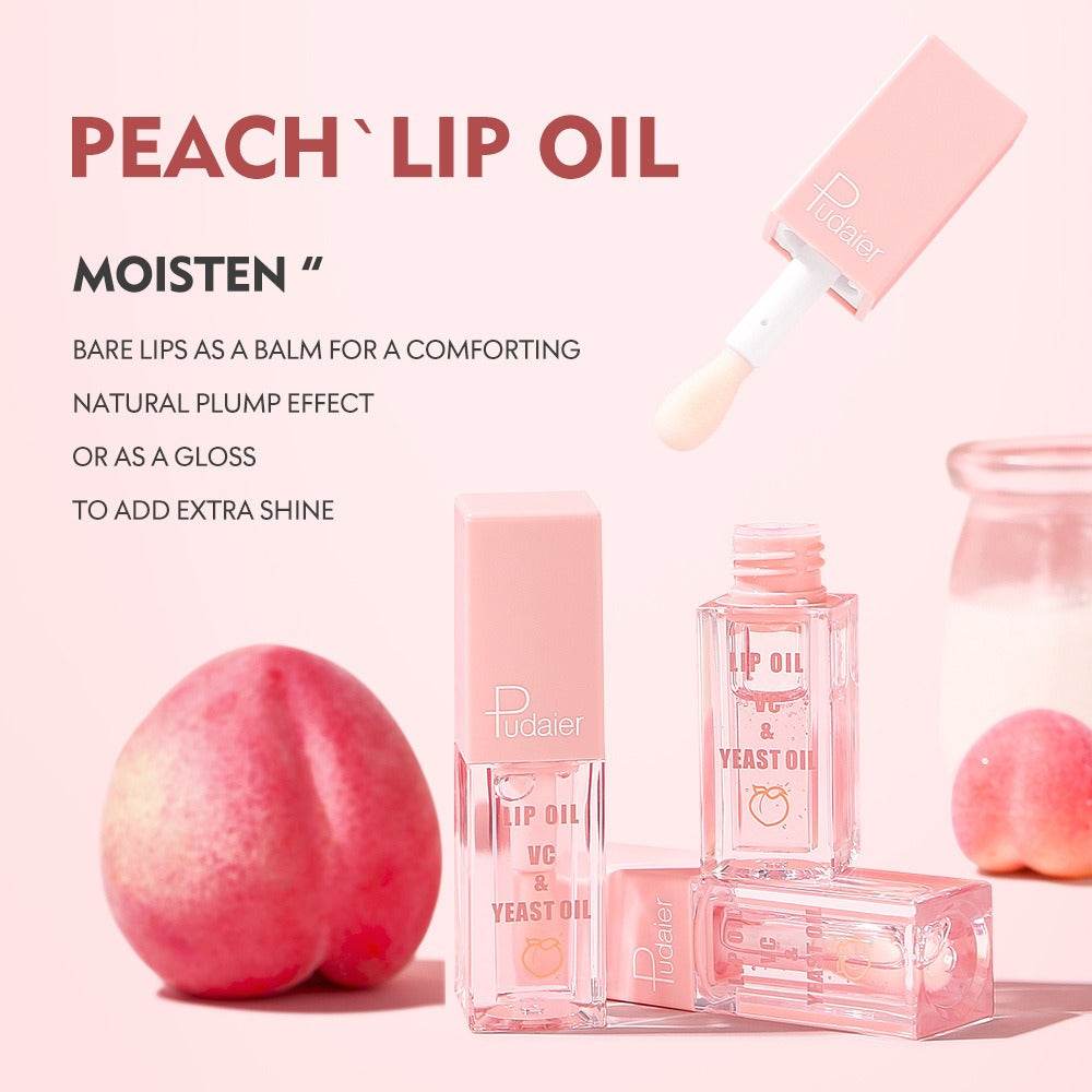 Pudaier Lip Care Set Exfoliating Lip Scrub Moisturizing Lip Mask Lip Oil Lipstick - MarvelouStoree