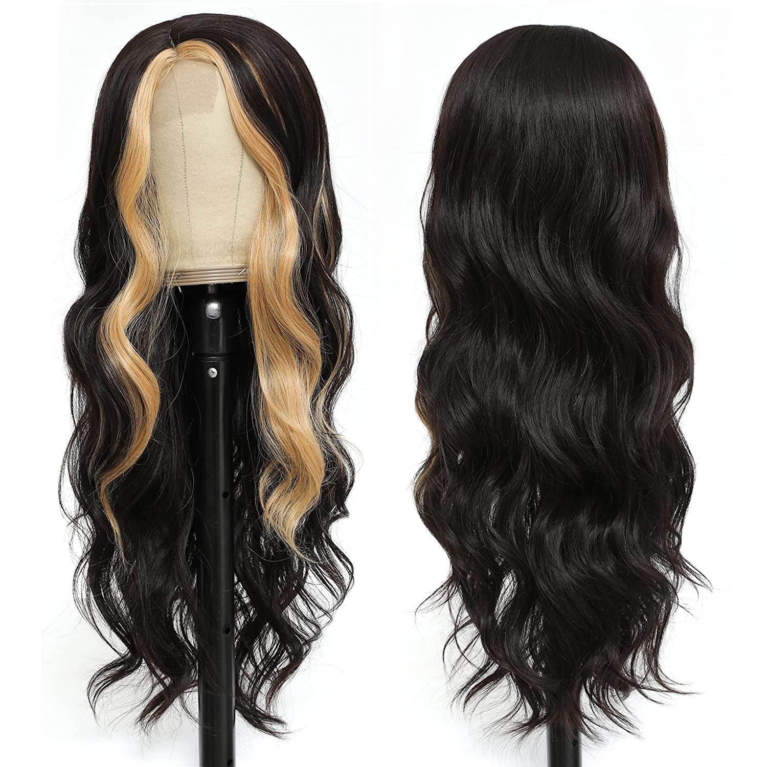 European and American Wigs With Long Curly Hair, Women's Front Lace Wigs, High-Temperature Silk Wigs, and Headsets - MarvelouStoree