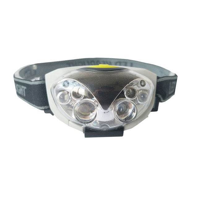 LED Headlight Head Bike Lamp Light Infrared Ray Mini Waterproof 800Lm 3 Modes 3xAAA battery Headlamp With Headband - MarvelouStoree