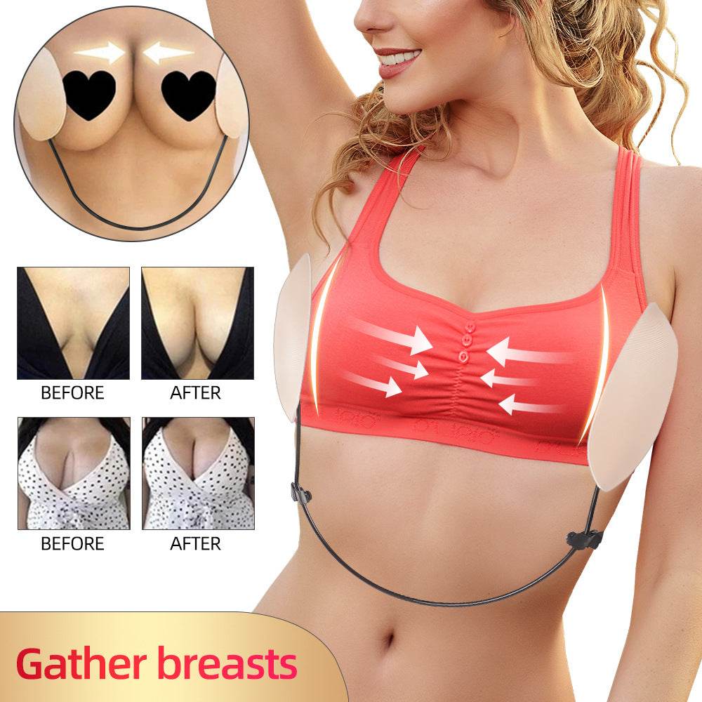 Frontless Bra Shaper Breast Patch Thin Silicone Solid Breast Patch Body Shaper - MarvelouStoree