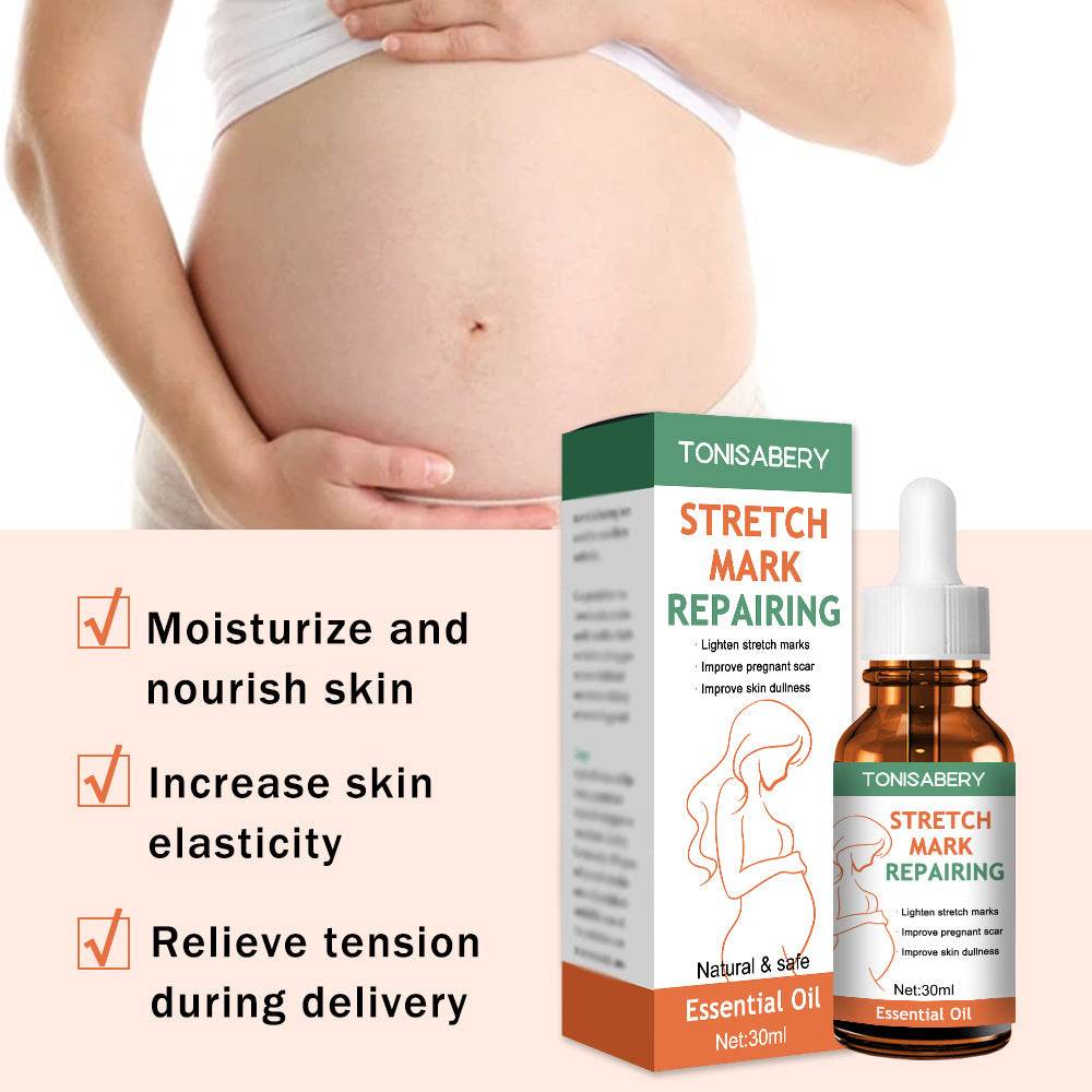 TONISABERY Postpartum Repair Mild Wrinkle Reduction Body Care Essential Oil Stretch Mark Care Essential Oil - MarvelouStoree