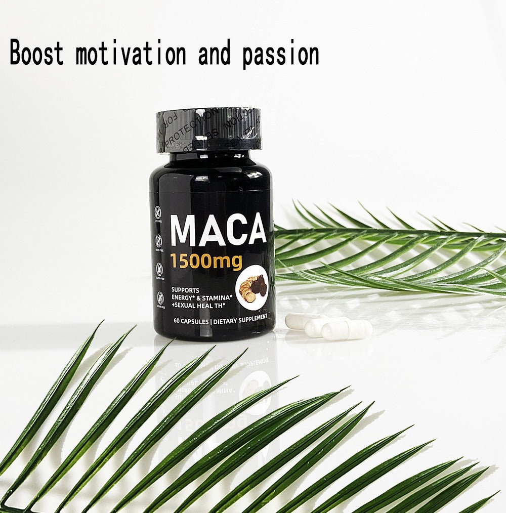 Maca Capsules  root herbal supplement maca extract energy stamina maca root extract capsules