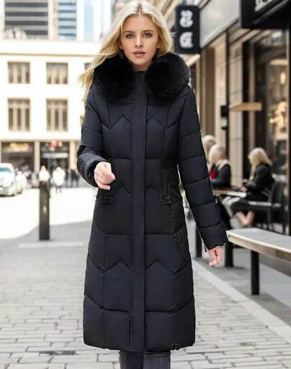 Fur Collar Winter Coat - MarvelouStoree