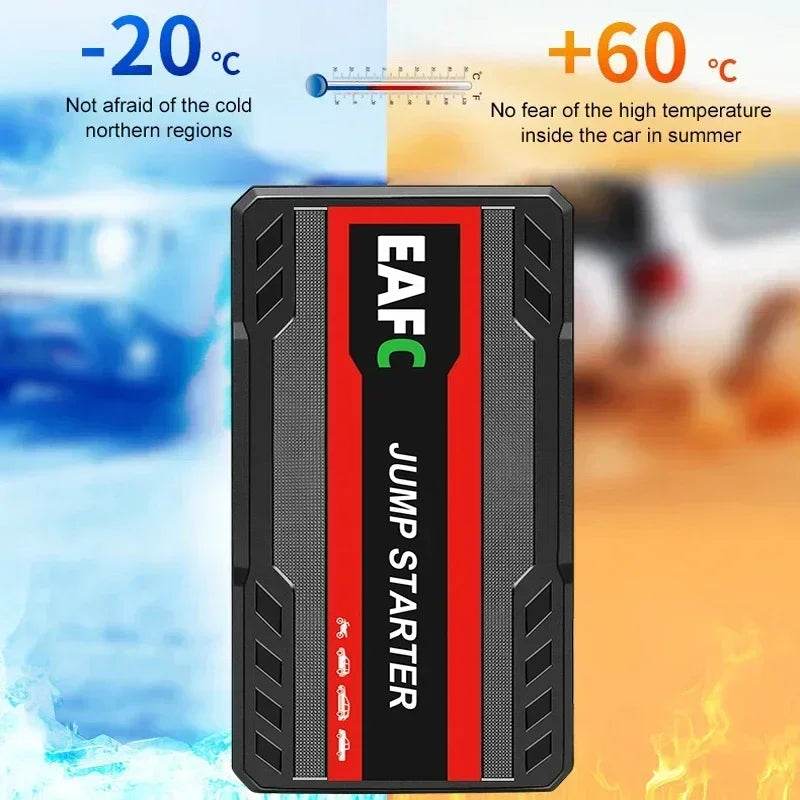 600A Car Jump Starter Power Bank LED Flashlight Portable Emergency Car Battery Booster Starting Device - MarvelouStoree