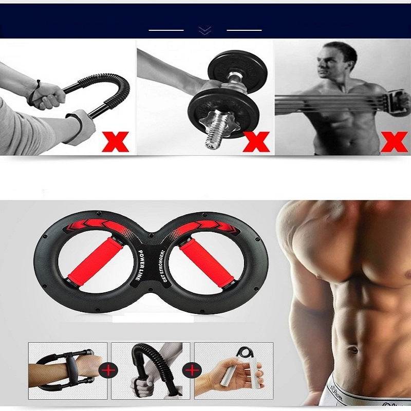 5-20KG Hand Strength Grip Trainer Multifunction Forearm Strength Force Fitness Springs Power Wrist Arm Exerciser Chest Expander - MarvelouStoree