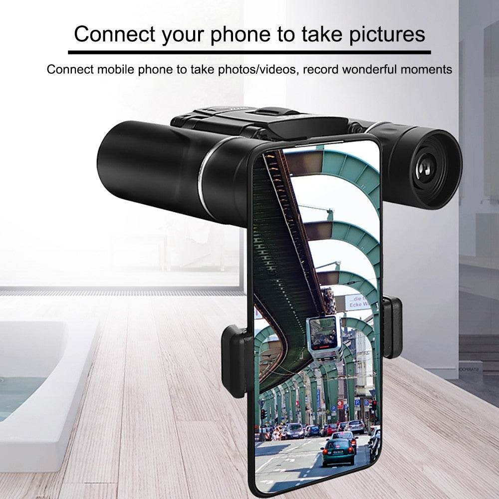 MOGE 100x22 Binoculars High Power HD Telescope Portable Travel 40x22 Pocket Telescope - MarvelouStoree